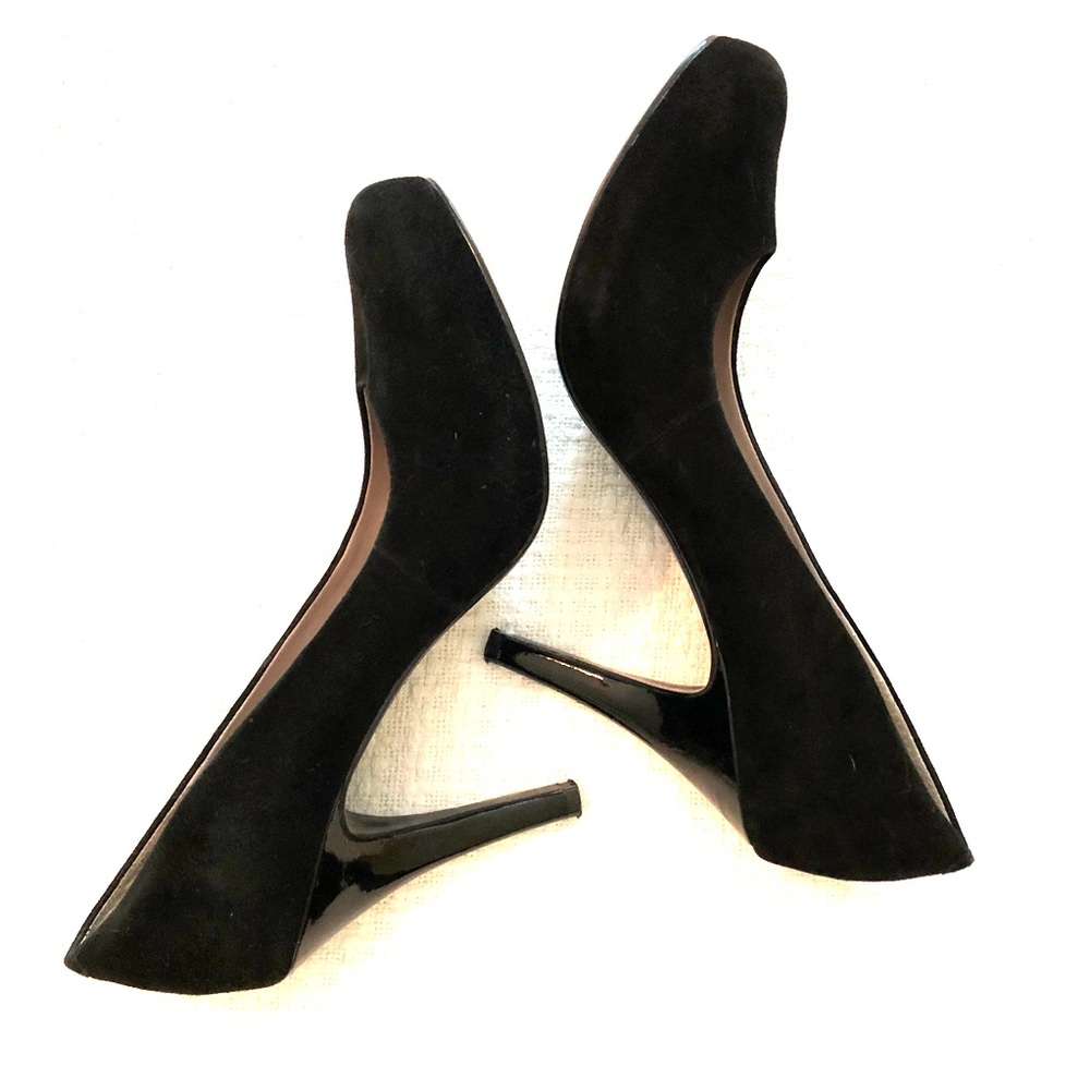 Nine West Black Suede Pumps